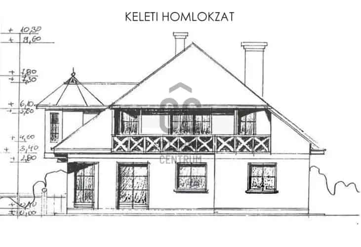 Fertőszentmiklósi eladó családi ház szerkezetkész állapotban
