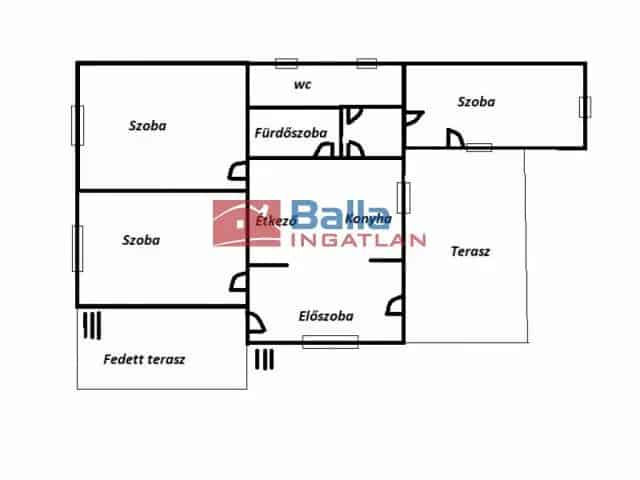 Szécsényi családi ház eladó - felújított, 3 szobás
