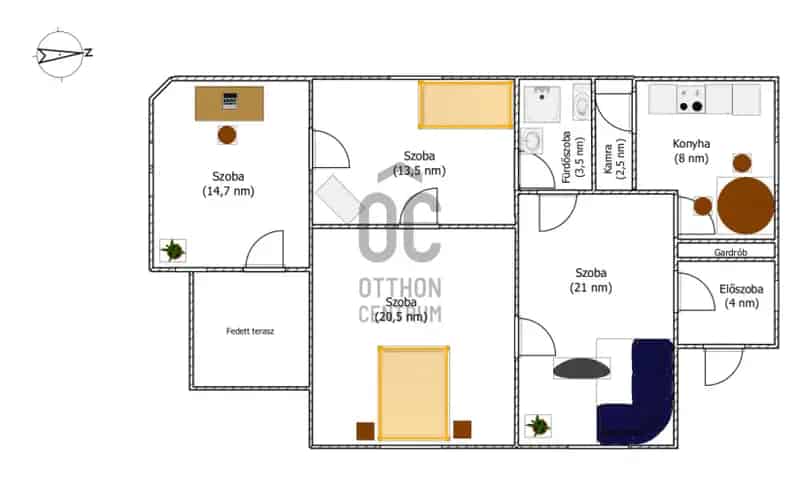 Szekszárdi eladó családi ház, H499084