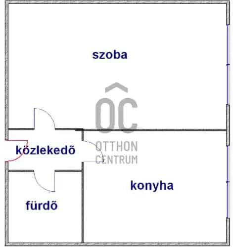 Szigetszentmiklósi eladó lakás 1 szoba 38 nm