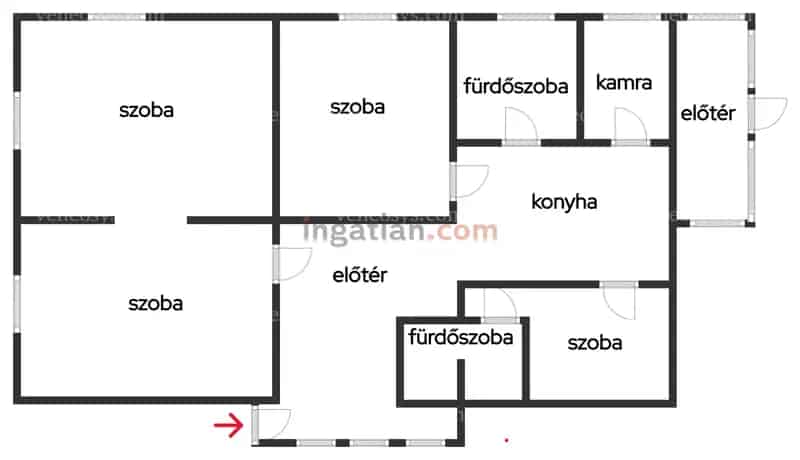 Budapest XX. kerületben eladó egy 266m2- es ház, 475 m2- es telken