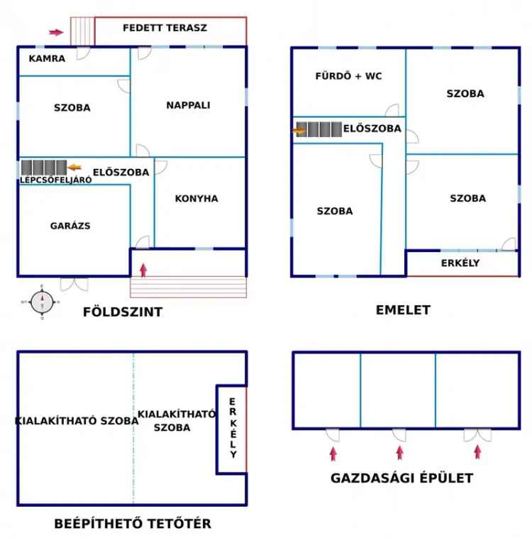 Ház Kiadó , Bátonyterenyei járás, Alföld és Észak