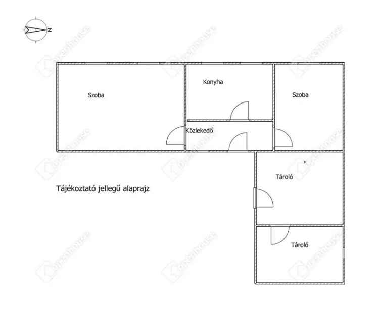Eladó Családi ház Csömödér - 82 m2 - Felújítandó
