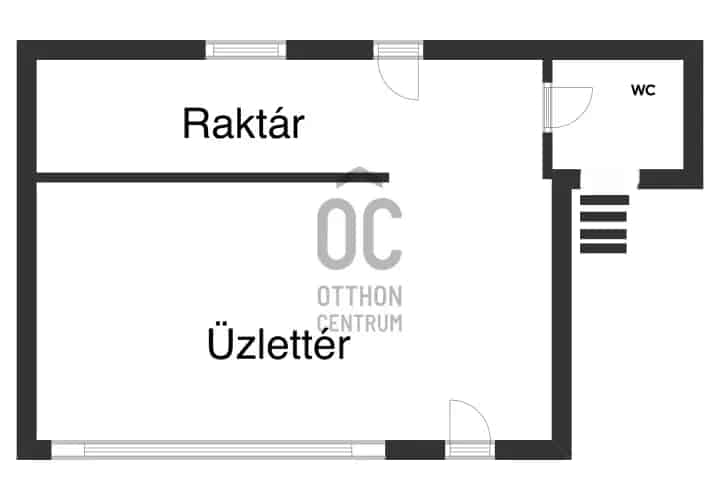 Szolnoki eladó kereskedelmi ingatlan, UZ018222