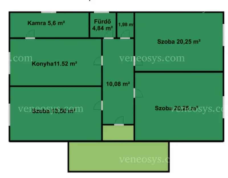 ELADÓ CSALÁDI HÁZ HEJŐBÁBÁN – KLASSZIKUS KÁDÁR-KOCKA MODERNIZÁLT MEGOLDÁSOKKAL!