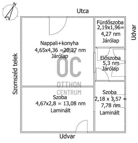 Ferencszállási eladó családi ház, H500668