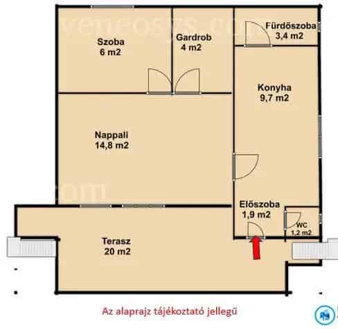 Eladó Szigethalmon 42 m2-es felújított, bővíthető családi ház 869 m2-es tágas telken
