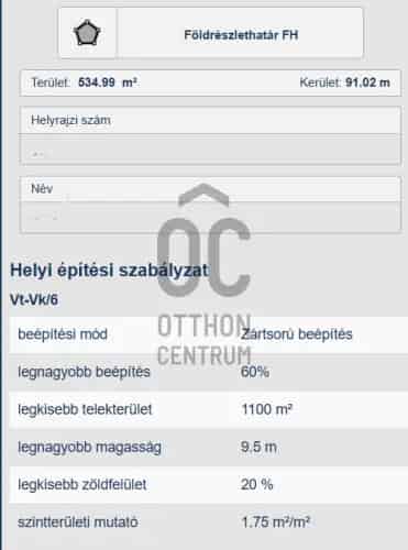 Debreceni eladó telek, T039955