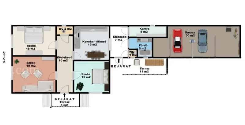 Családi ház eladó Tolnán!