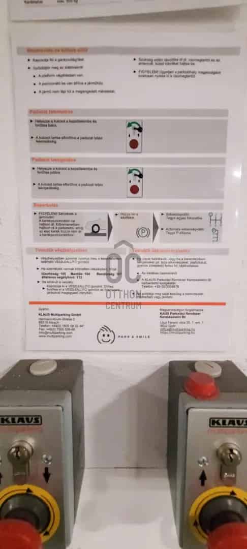 15 db Emelős Teremgarázs Beálló Eladó