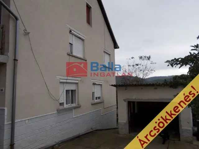 Ózd családi ház eladó 140nm 3 szoba garázzsal