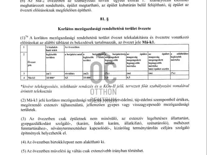 Kerepesi eladó akácos 1405 m2 MÉHÉSZEKNEK