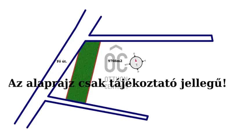 Nagykátai eladó telek, DTK078946