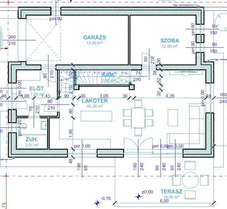 Új építésű ikerházi lakás Almáskertben 175 m2 400 m2 telekkel