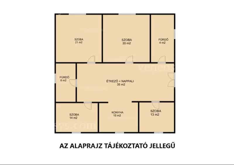 Tágas családi ház Békéscsabán