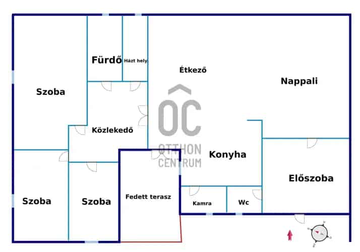 Hajdúsámsoni eladó újépítésű ikerház, DHZ089780