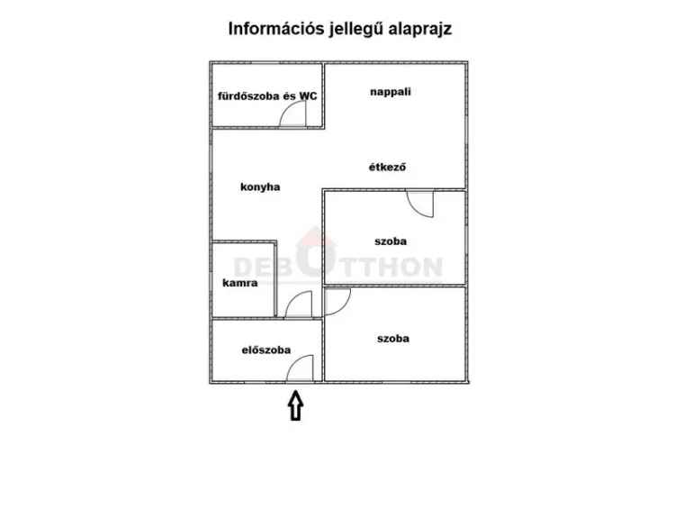 Debrecen Felsőjózsa 65 nm-es felújított családi ház eladó