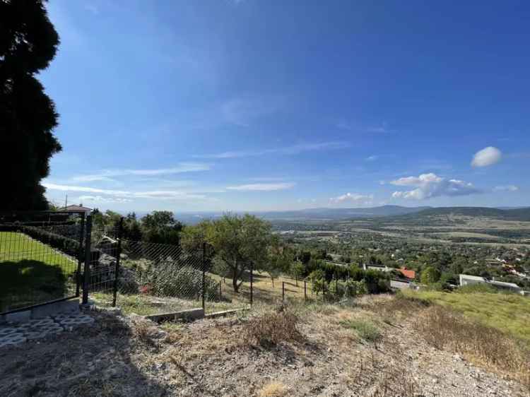 Panorámás Építési Telek Gyönyörű Környezetben