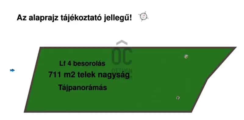 Balatonszőlősi eladó telek, DTK096666