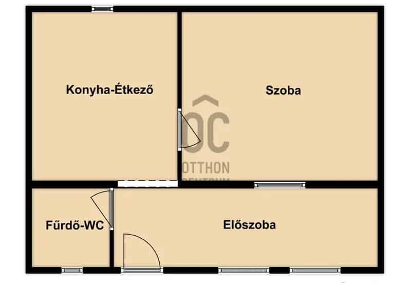 Sárbogárd 40 nm-es házrész eladó 945 nm-es telekkel
