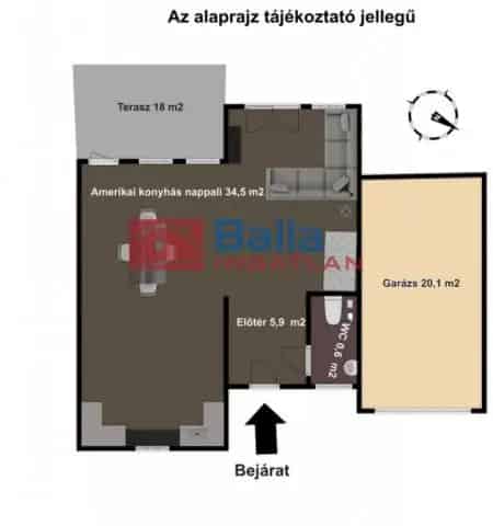 Vác Téglaház út 89m² 3 szobás családi ház eladó