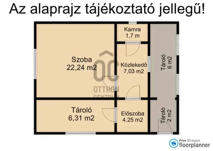 Iváncsai eladó családi ház, H496817