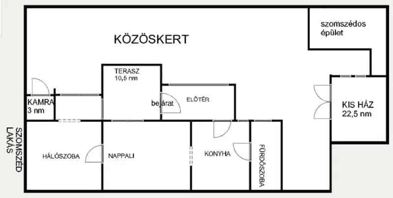 60 nm-es felújított sorházi lakás Bókaytelepen 22 5 nm-es garázzsal