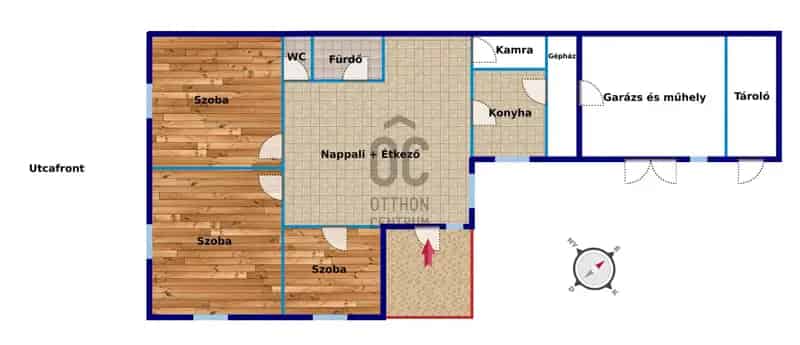 Kisbéri eladó családi ház, DHZ067426