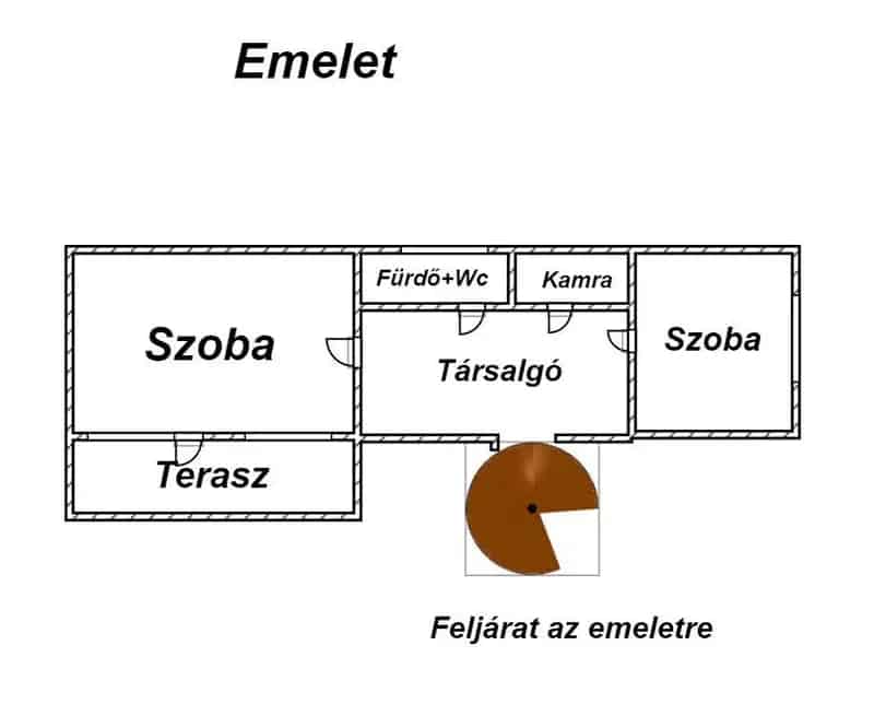 172 nm-es családi ház Nyíregyháza-Oroson