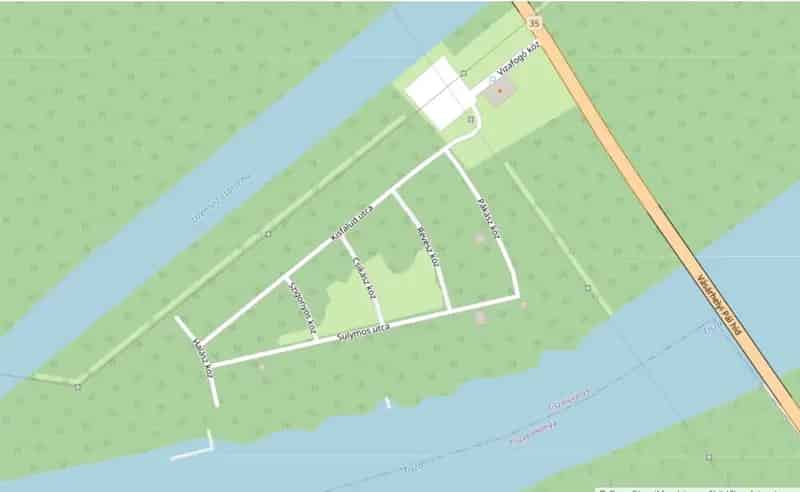 Építési Telek eladó Tiszaújváros Tisza-sziget
