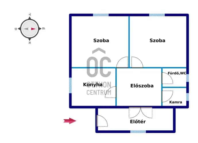Egyházashollósi eladó családi ház, DHZ088415
