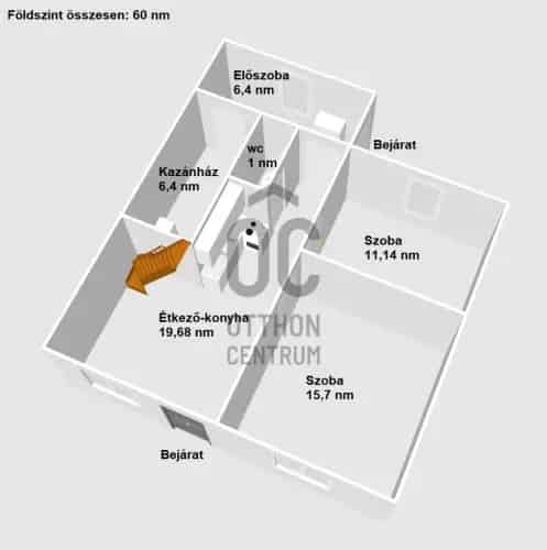 Ajkai eladó ikerház, U0048121