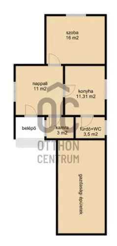Bolhó eladó családi ház 45 m2 1365 m2 telekkel