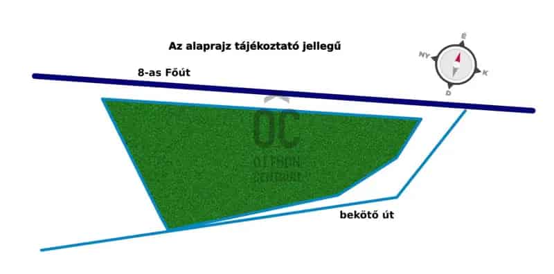 Várpalotai eladó telek, DTK070281
