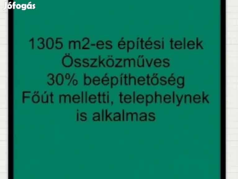 Újszegedi telek, akár telephelynek is főút mellett eladó! - Szeged - Szeged, Telek, föld - Jófogás Ingatlan