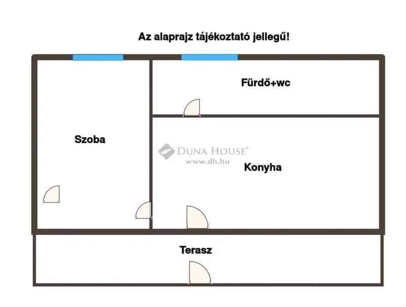 Dunaújvárosi hétvégi ház eladó - 25 nm-es, felújított, 1166 nm-es telekkel
