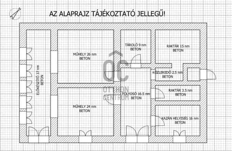Tiszaderzsi eladó kereskedelmi ingatlan, UZ012984