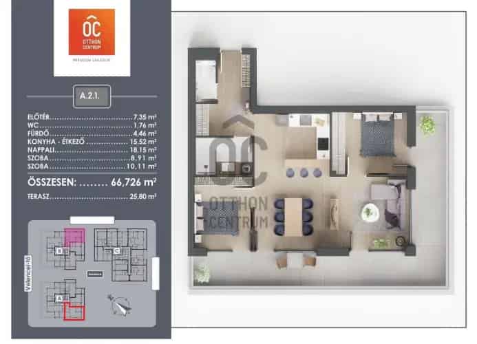 Gárdonyi eladó újépítésű lakás, U0047952