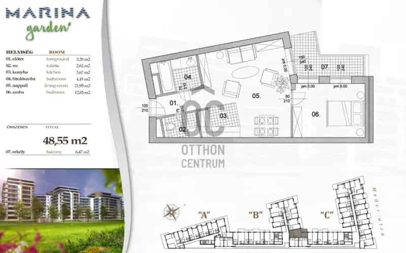 Budapest XIII. kerületi kiadó lakás, H506526