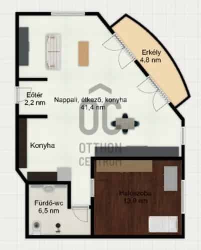 Dunakeszii eladó lakás, H506529