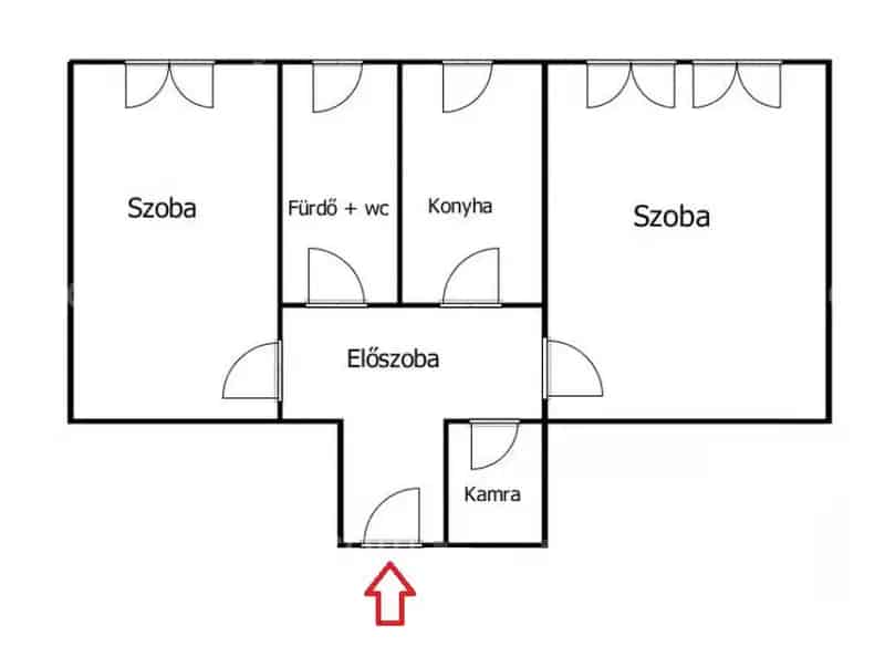 Kultúrált társasházban, panorámás világos lakás!