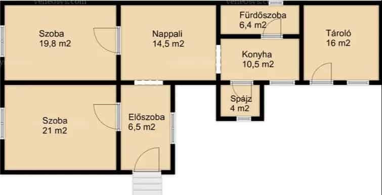 Miskolc, Hejőcsabai városrészen felújítandó, 3 szobás családi ház eladó!