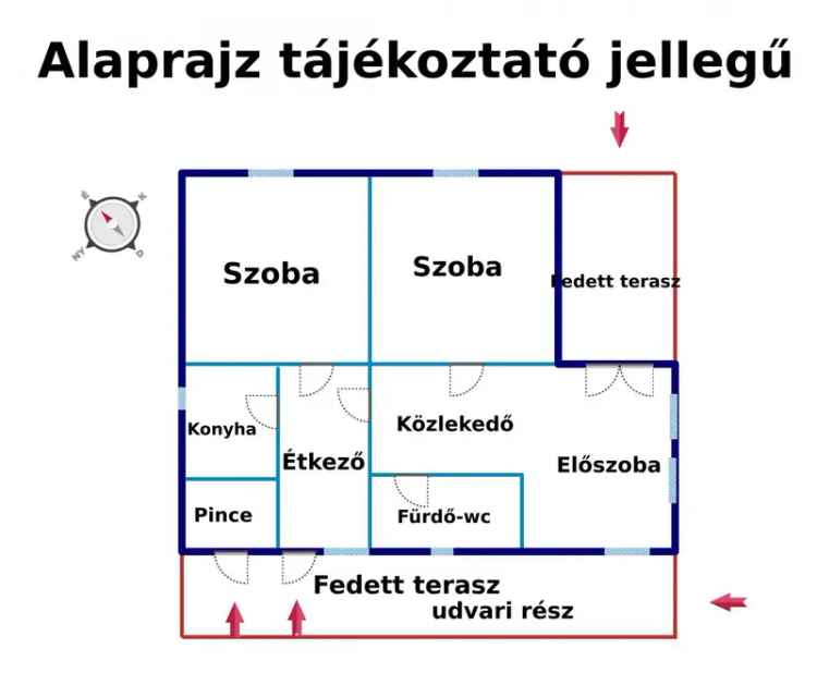 Ház Kiadó , Bajai járás, Alföld és Észak