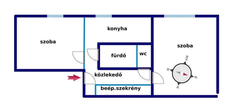 Lakás Kiadó , 9, Bajcsy-Zsilinszky utca, Pécs, Dunántúl