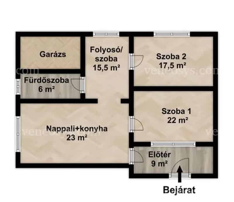 Tokaj-hegyalja borvidék, kedvelt turisztikai állomás, nyugalom és látnivalók! Tarcal településén 93 m², nappali+2 szobás családi ház ELADÓ!