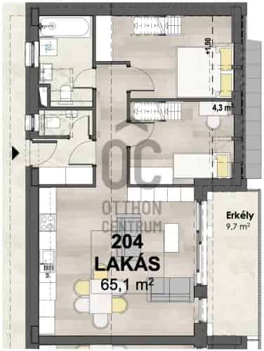 Isaszegi eladó újépítésű lakás, U0045857