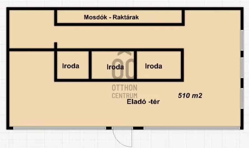 Budapest XXI. kerületi kiadó kereskedelmi ingatlan, UZ015868