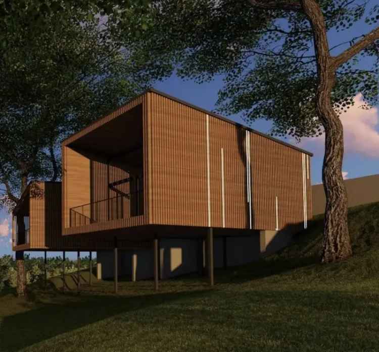 930 m2-es Természetközeli Telek Eladó - Két Ház Terveivel
