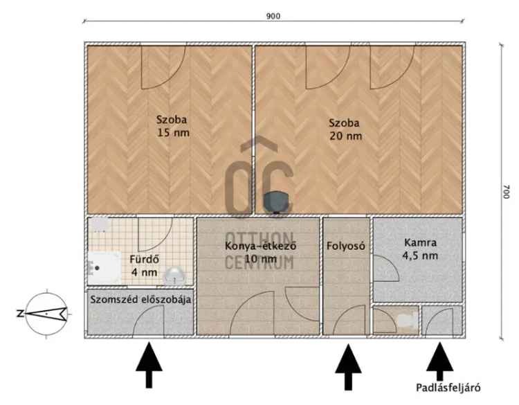 Eladó 2 szobás kertkapcsolatú lakás Angyalföldön