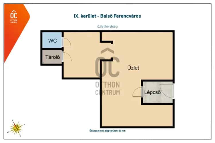 Budapest IX. kerületi eladó kereskedelmi ingatlan, UZ017569